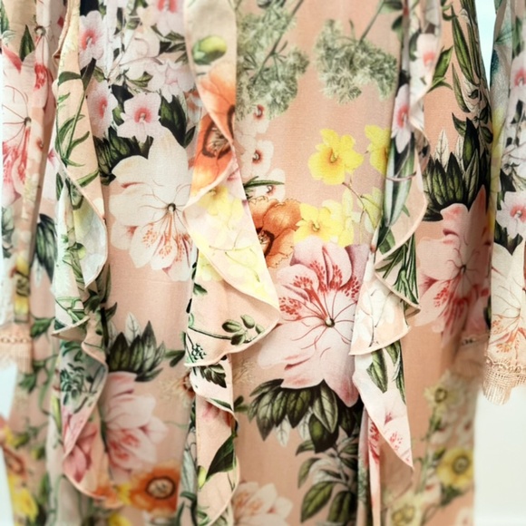 Nicholas The Label The Secret Garden Cold Shoulder Dress US Size 6 - Picture 8 of 11